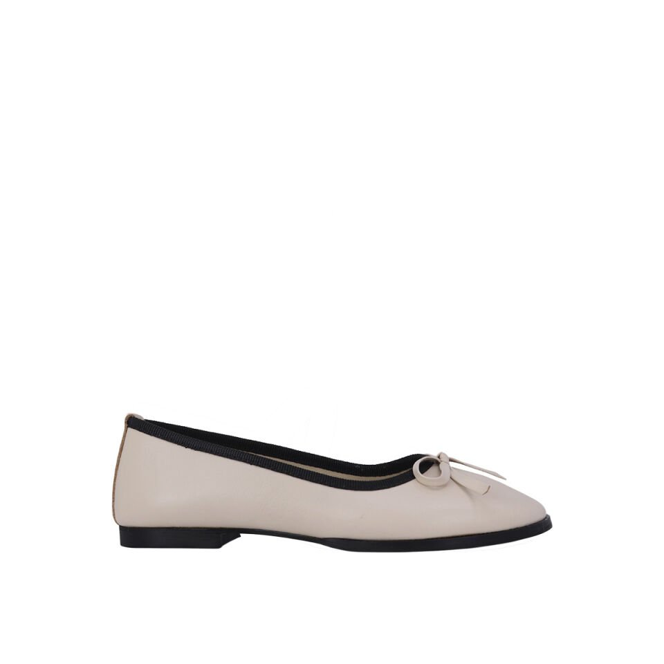 Disparita 251006D Hakiki Deri Kadın Babet Ayakkabı