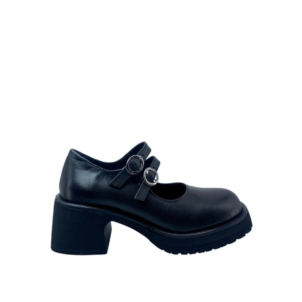 Albini 2610976D Hakiki Deri Kadın Topuklu Ayakkabı