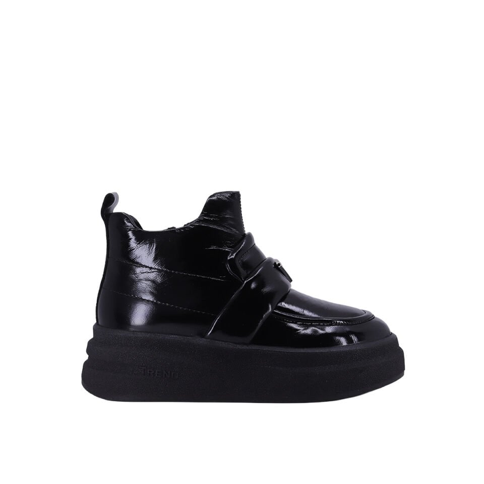 Albini 26102856R Hakiki Rugan Deri Kadın Bot