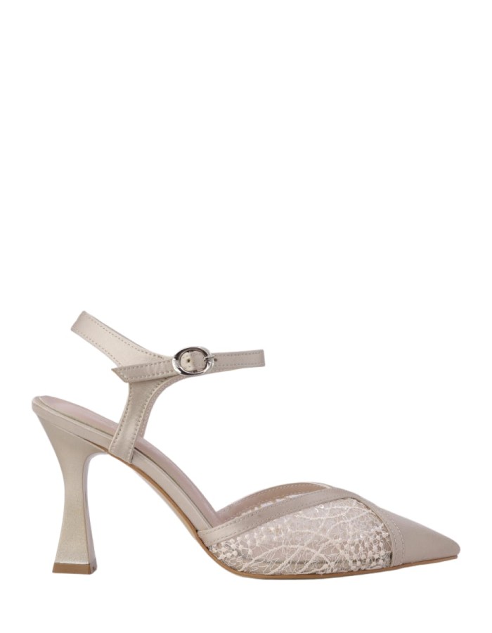 Hobby Hb26794 Saten Tekstil Kadın Abiye Ayakkabi