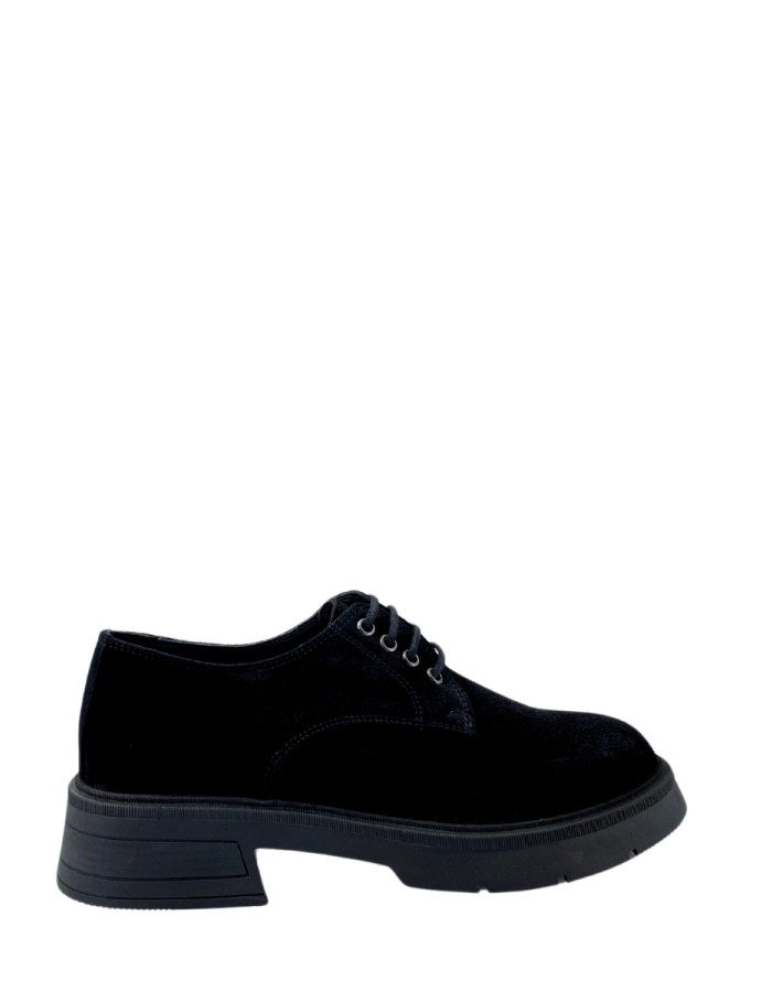 Disparita Kadın Hakiki Süet Deri Kalın Taban Bağcıklı Ayakkabı | GiyGitsin Disparita Kadın Hakiki Süet Deri Kalın Taban Bağcıklı Ayakkabı ürün görseli