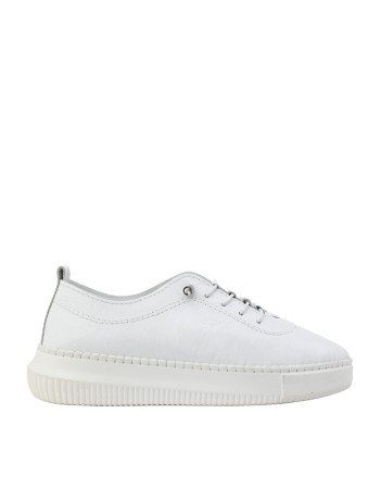 Kadın Hakiki Deri Bağcıklı Kalın Tabanlı Sneaker - Hobby FB26073 Kadın Hakiki Deri Bağcıklı Kalın Tabanlı Sneaker - Hobby FB26073