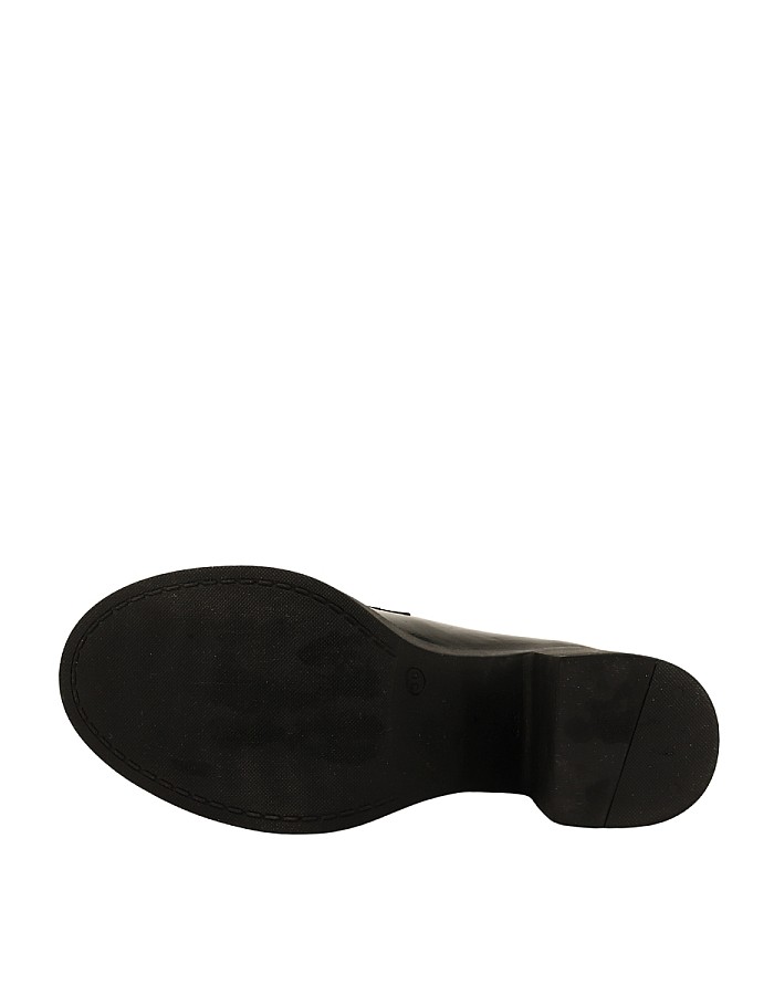 Albini 26101803R  Rugan Deri Kadın Topuklu Loafer Ayakkabı 