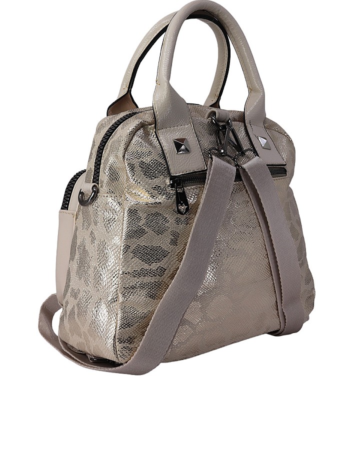 Hobby 267445 Baskılı Deri Kadın El Çanta