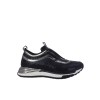 Kadın Suni Deri Bağcıklı Günlük Sneaker Siyah - Beety 92-2877