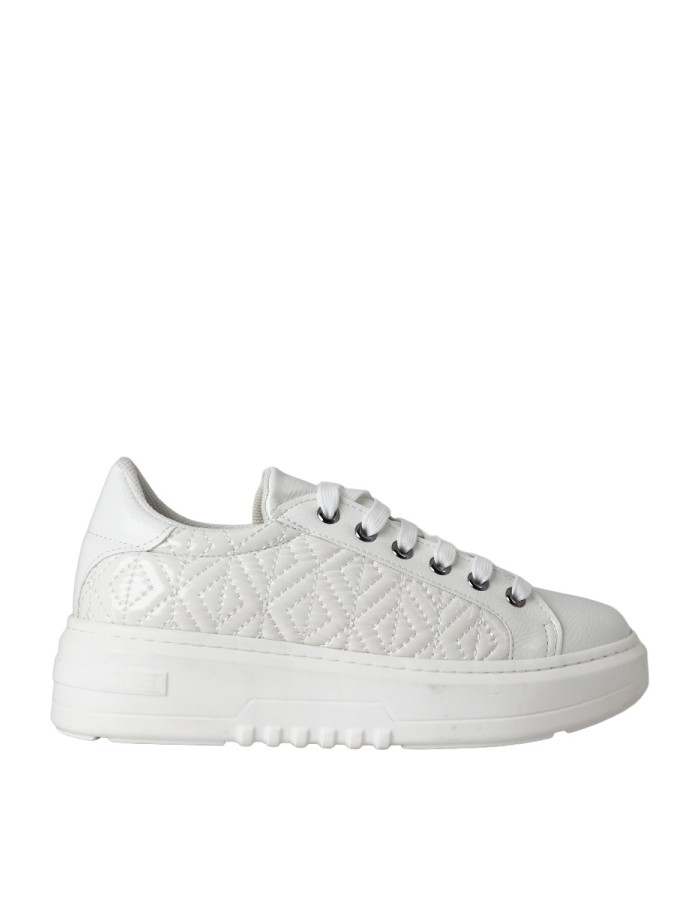 Hobby Kadın Rugan PU Modern Yüksek Tabanlı Sneaker Ayakkabı