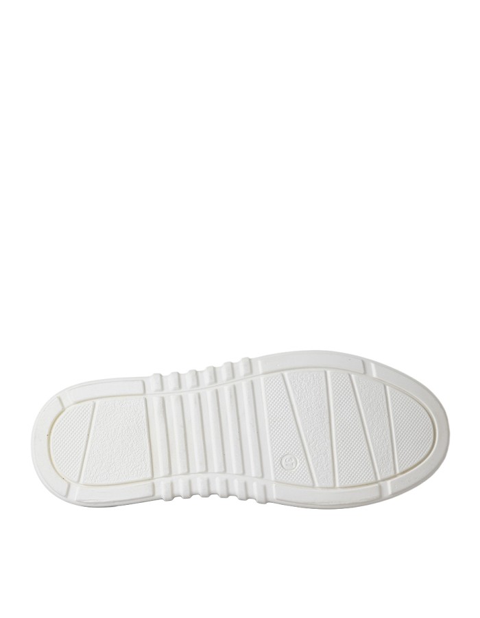 Hobby Kadın Rugan PU Modern Yüksek Tabanlı Sneaker Ayakkabı