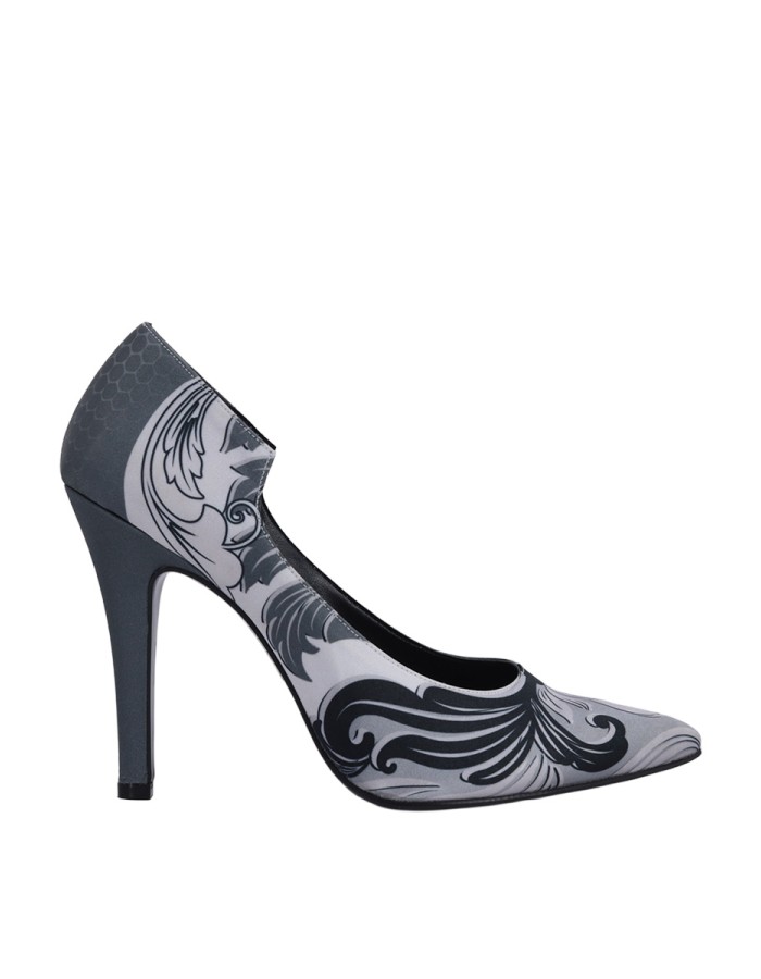Marcatelli 267366 Desenli Yüksek Stiletto Kadın Ayakkabı | GiyGitsin Marcatelli 267366 Desenli Yüksek Stiletto Kadın Ayakkabı ürün görseli