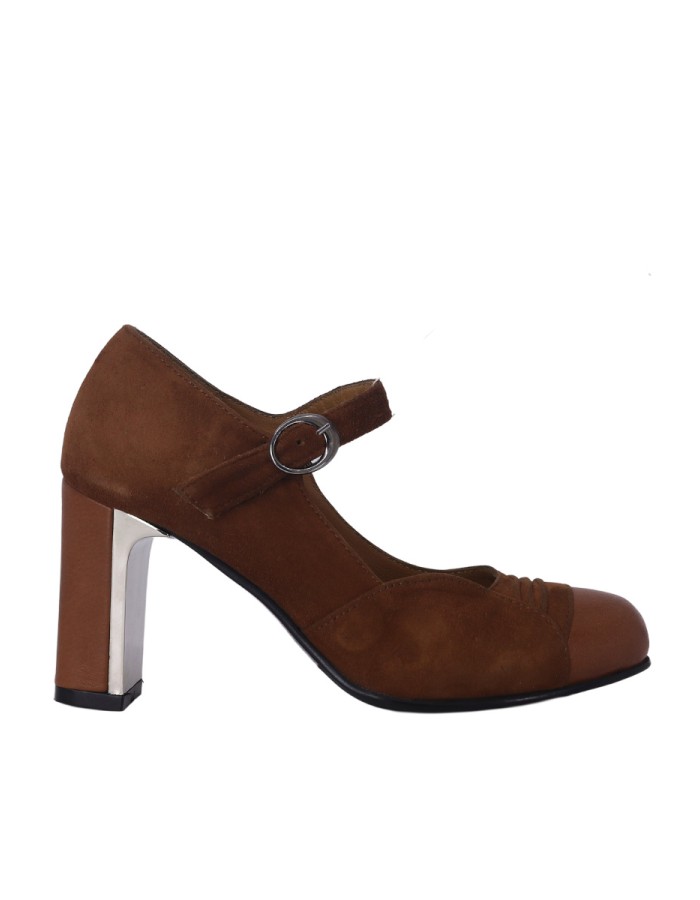 Hobby 26278S Hakiki Süet Deri Topuklu Kadın Ayakkabı | GiyGitsin Hobby 26278S Hakiki Süet Deri Topuklu Kadın Ayakkabı ürün görseli