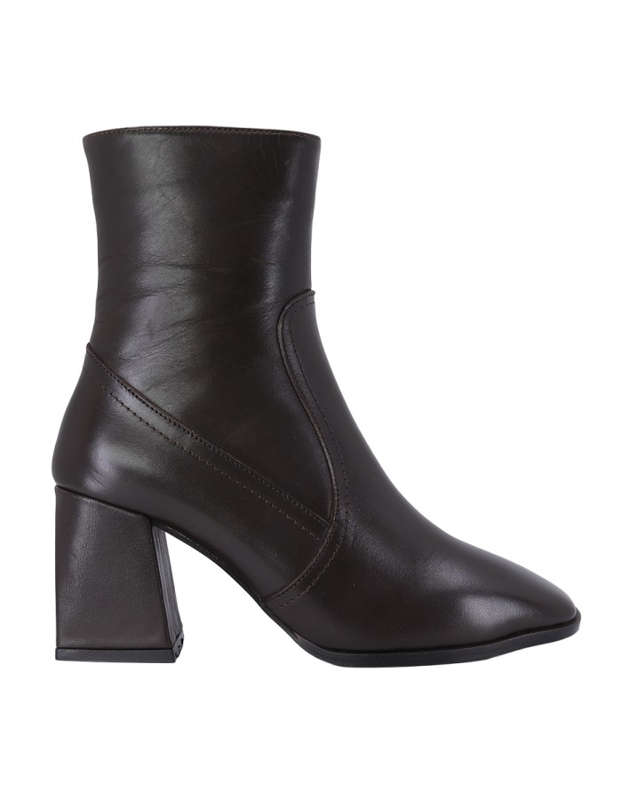 Hobby Hb2610 Hakiki Deri Kadın Topuklu Bot