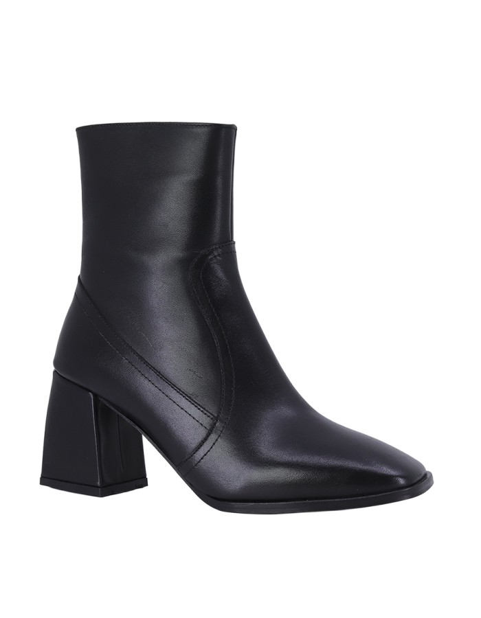 Hobby Hb2610 Hakiki Deri Kadın Topuklu Bot