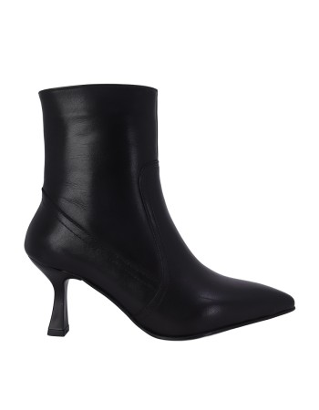 Hobby Hb2660 Hakiki Deri Kadın Topuklu Bot