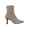 Hobby Hb2660s Hakiki Süet Deri Kadın Topuklu Bot