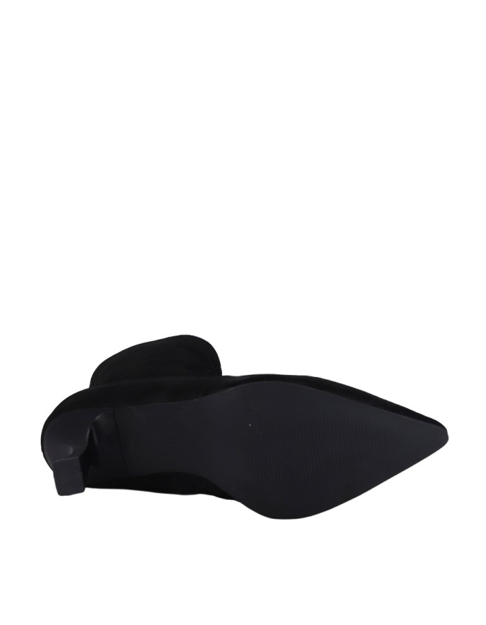 Hobby Hb2660s Hakiki Süet Deri Kadın Topuklu Bot