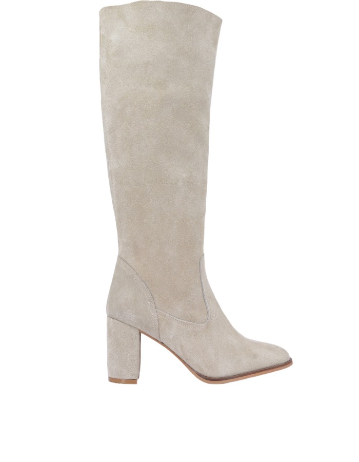 Hobby 26081S Hakiki Süet Deri Kadın Topuklu Çizme ürün görseli