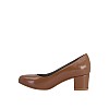 Hobby  25744 Hakiki Deri Topuklu Kadın Ayakkabı 