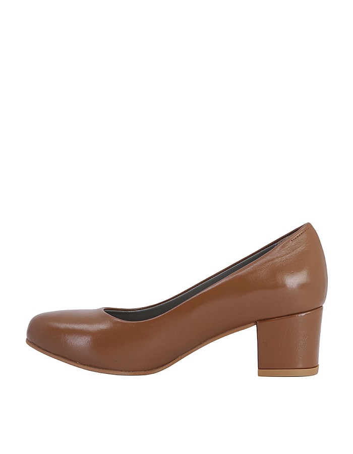 Hobby  25744 Hakiki Deri Topuklu Kadın Ayakkabı 