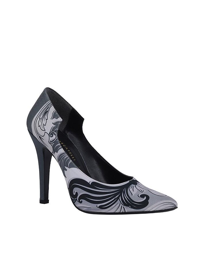Marcatelli  267366 Desenli Yüksek Stiletto Kadın Ayakkabı 