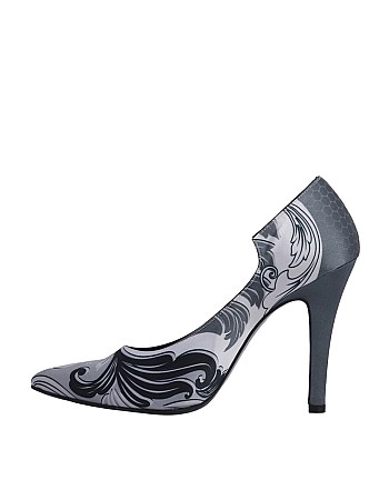 Marcatelli  267366 Desenli Yüksek Stiletto Kadın Ayakkabı 