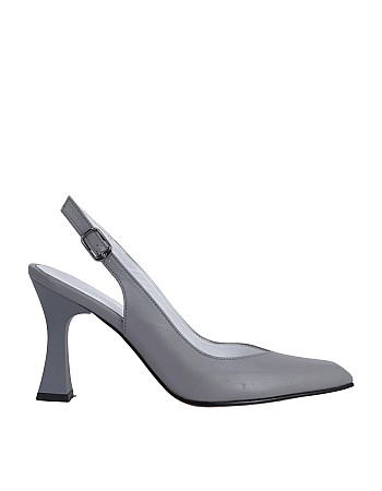 Hobby 26674 Hakiki Deri Topuklu Kadın Ayakkabı 