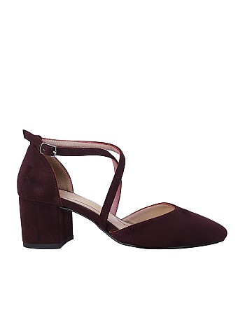 Hobby 26530S Süet Deri Stiletto Kadın Ayakkabı