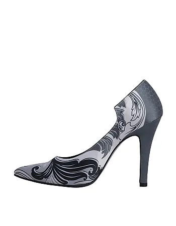 Marcatelli  267366 Desenli Yüksek Stiletto Kadın Ayakkabı 